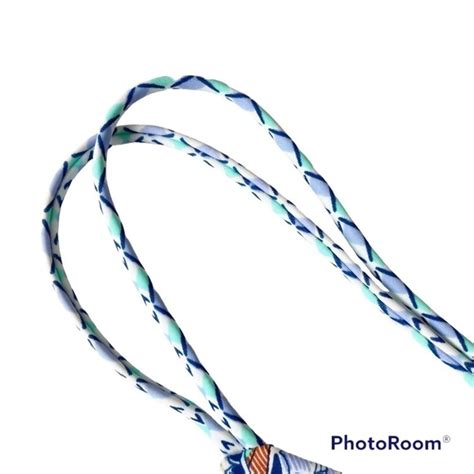 Victoria S Secret Swim Victorias Secret Swim The Gorgeous Strappy Tassel Bikini Bra Blue