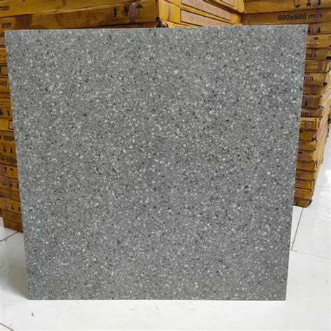 Jual Granit Carport Garasi 60x60 Terazo Grey Mat Arna Arcadia Kab