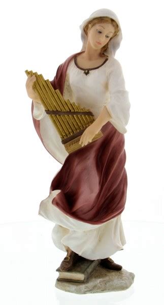 Saint Cecilia Statue - 8.5 Inches