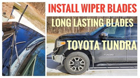 How To Change Wiper Blades Toyota Tundra What P N For Genuine Toyota