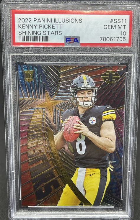 Panini Illusions Shining Stars Ss Kenny Pickett Rc For