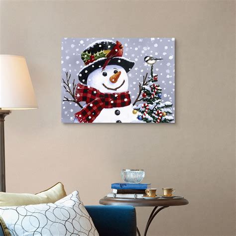 Snowman Wall Art, Canvas Prints, Framed Prints, Wall Peels | Great Big ...