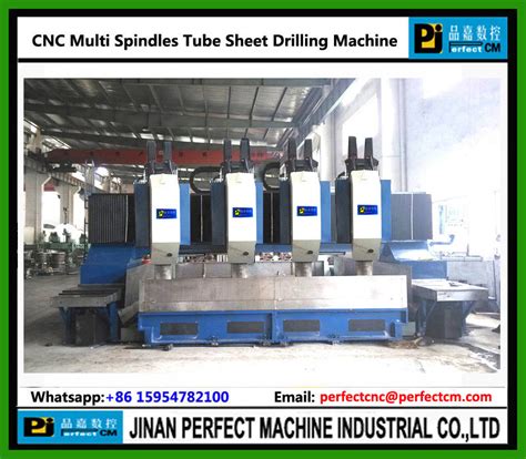 multi spindles cnc high speed tube sheet drilling machine model phd