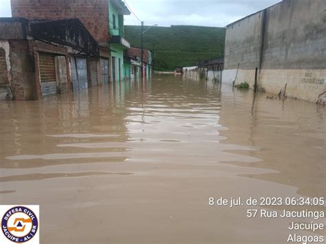 Alagoas Chuvas Deixam Um Morto E Afetam Mil Pessoas Munic Pios