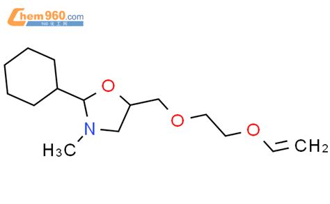 676535 20 9 Oxazolidine 2 Cyclohexyl 5 2 Ethenyloxy Ethoxy Methyl