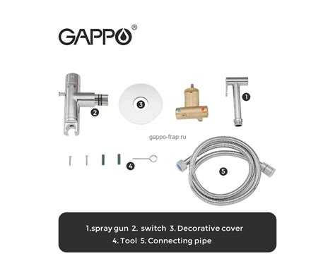 Наш магазин :: GAPPO :: Смесители :: Для душа :: Встроенные :: G7290 ...
