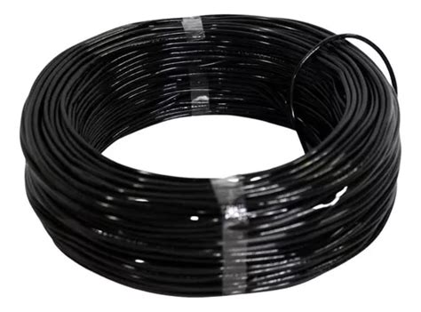 Cable unipolar Seven Eletro Fio Cabo Flexível 6Mm Preto 20 Metros