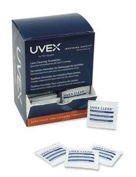 Honeywell® S470 Uvex Clear Plus® Lens Cleaning Wipes