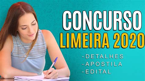 Concurso Limeira Edital Inscri O E Apostilas Para Prefeitura