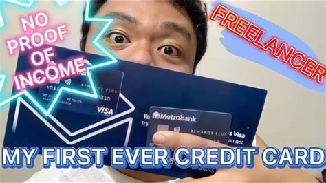 My First Ever Credit Card As A Freelancer Metrobank Rewards Plus Visa