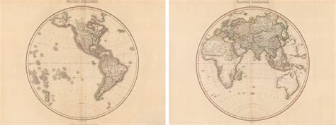 John Pinkerton, [Western Hemisphere - Eastern Hemisphere], 1812 | The