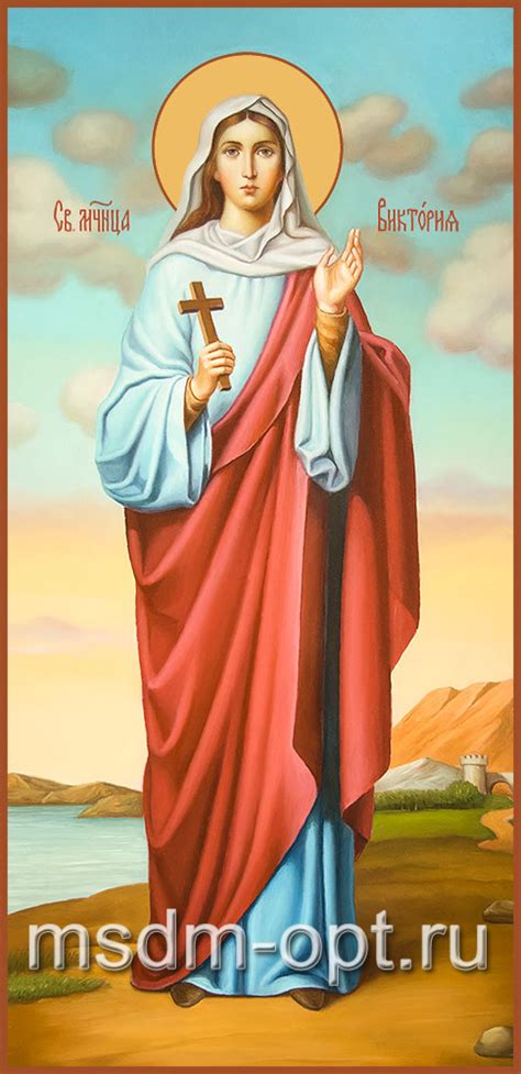 Купить икону Виктория Солунская, мученица - Даниловские мастерские