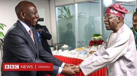 William Ruto Na Bola Tinubu Wakosolewa Kwa Kusafiri Sana Bbc News