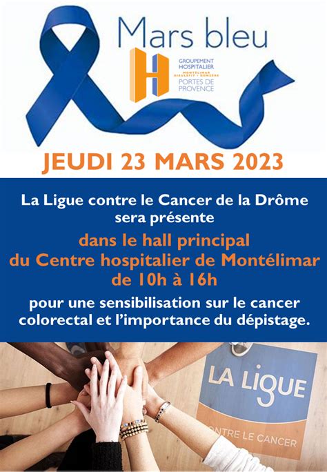 Mars La Ligue Contre Le Cancer Dr Me Sera Au Ghpp H Pital