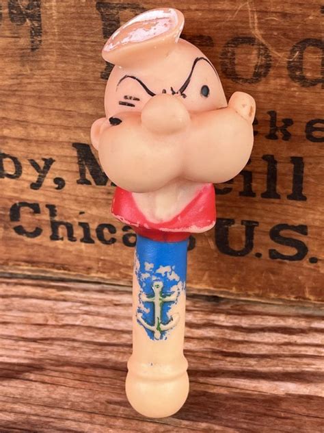 Popeye 1970 S Rattle Squeeze Figure Come Together