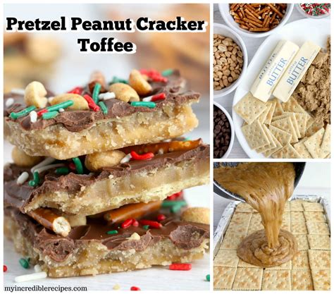 Christmas Pretzel Peanut Cracker... - Incredible Recipes | Facebook