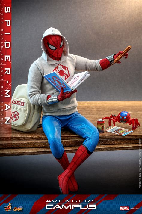 Hot Toys CMS B Avengers Campus Spider Man Hot Toys Complete Checklist