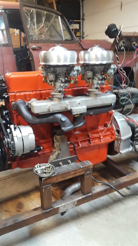 Hot Rods 235 Chevy Intake And Carburetor Question The Hamb