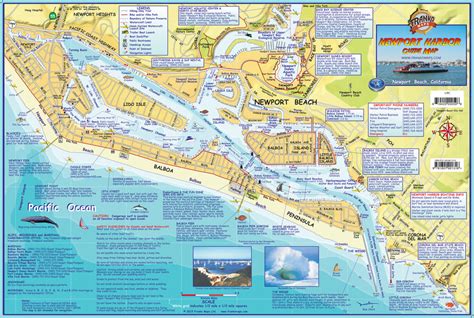 Newport Harbor Guide Map – Franko Maps