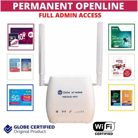 OPENLINE Globe At Home WIFI Router Modem Pwede Sa DITO SMART At GLOBE