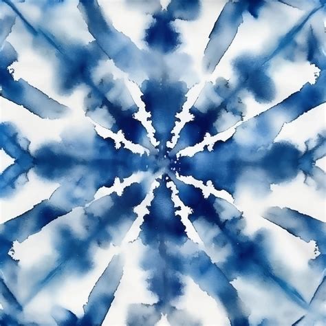 Free Vector Abstract Shibori Style Hand Painted Background