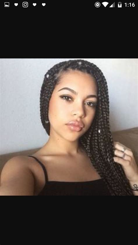 Pin By Jennifer Carranza On Hair Hispanic Hair Box Braids Styling