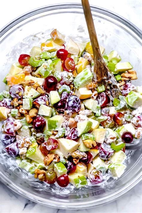 klassieke waldorfsalade foodiecrushcom volta
