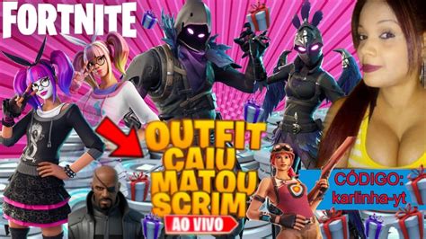 VALENDO SKIN DE 800 E 1500 FORTNITE AO VIVO SALA PERSONALIZADA