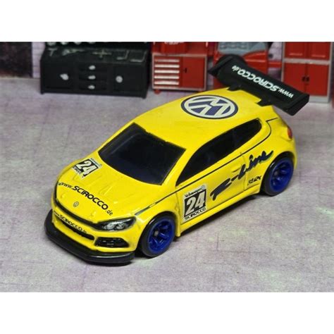 Miniatura Hot Wheels Volkswagen Scirocco GT 24 Speed Machines 2010