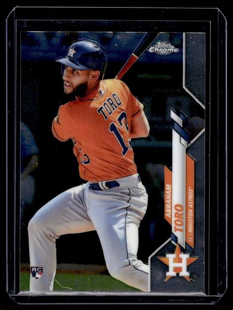 Topps Chrome Abraham Toro Rookie Houston Astros Ebay