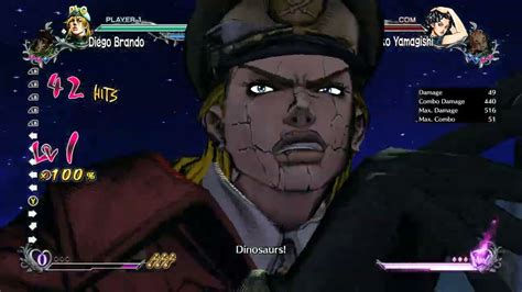 Jojo Asbr Diego Brando 63 Combo Youtube