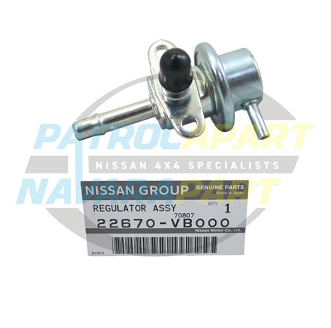 Nissan Patrol GU Y61 TB45 Genuine Fuel Pressure Regulator