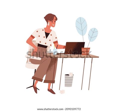 Happy Employee Laptop Photos and Images | Shutterstock