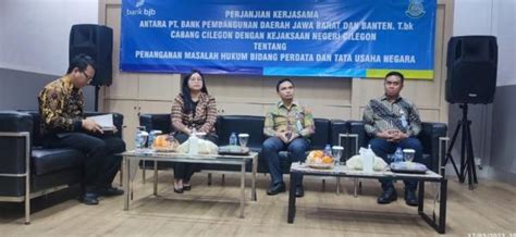 Cegah Potensi Tindak Pidana Korupsi Bank Bjb Cilegon Lakukan Mou