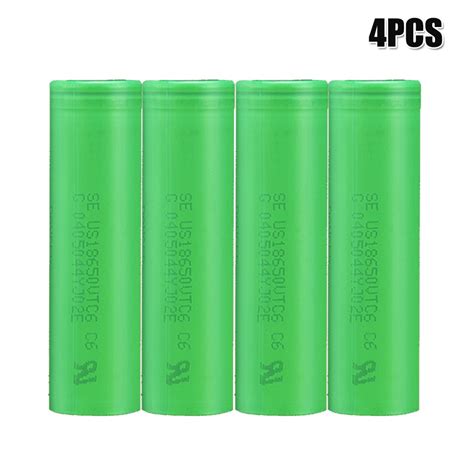 Sony Vtc6 18650 Us18650vtc6 37v 3000mah High Drain Lithium Rechargeable Battery Shopee