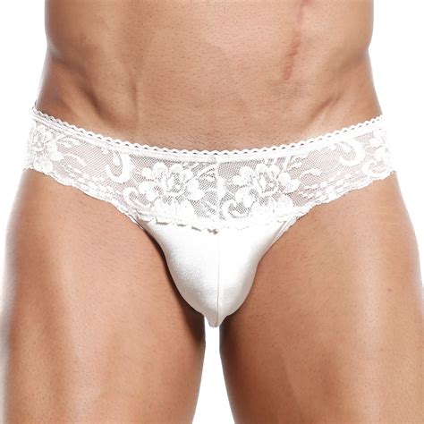 Secret Male SMI001 Slip Bikini White Walmart