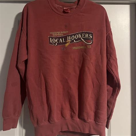 Vintage Sex Crewneck Support Local Hookers Depop