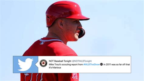 Looking back at Mike Trout's amusingly wrong scouting report in "The ...