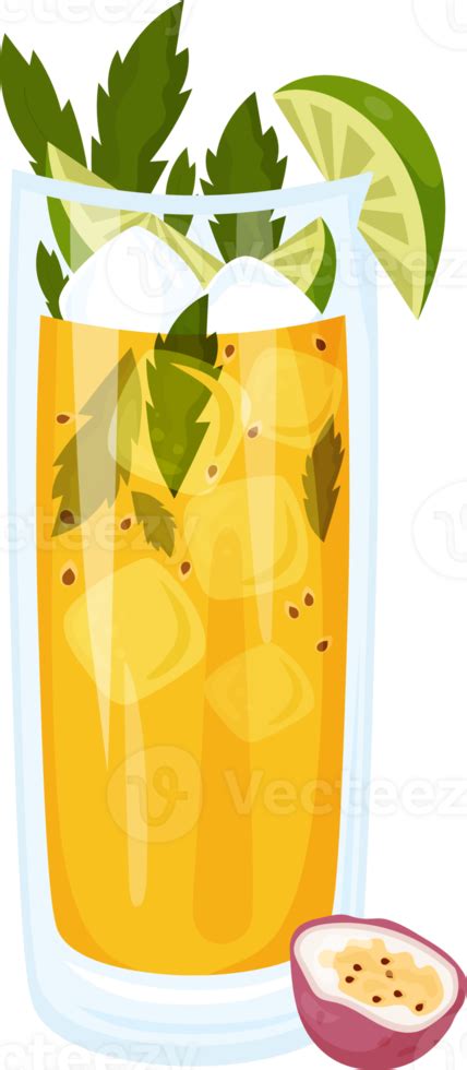 Mojito De Maracuyá Cóctel Tropical 15698485 Png