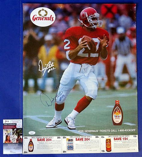 Doug Flutie Autographed Football Memorabilia And Ncaa Merchandise