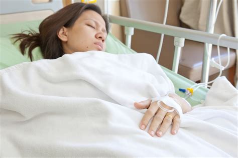 Pacientes Mujeres En El Hospital Foto Premium