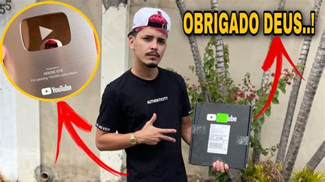 Chegou Nossa Placa De Mil Inscritos Todos Ficaram Feliz Youtube