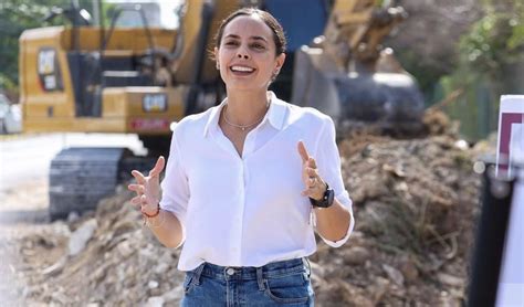 AFIANZA ANA PATY PERALTA TRANSFORMACIÓN DE CANCÚN CON OBRAS PARA LOS