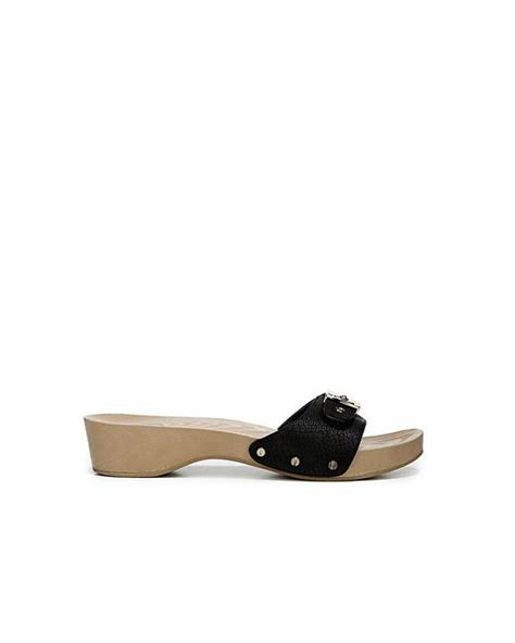 Dr Scholls Classic Wedge Slide Sandal In Black Lyst