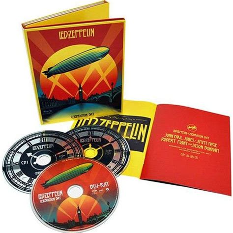 Box Led Zeppelin Celebration Day 2 Cds DVD Black Rock Store