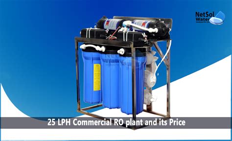 25 LPH Commercial RO Plant And Its Price