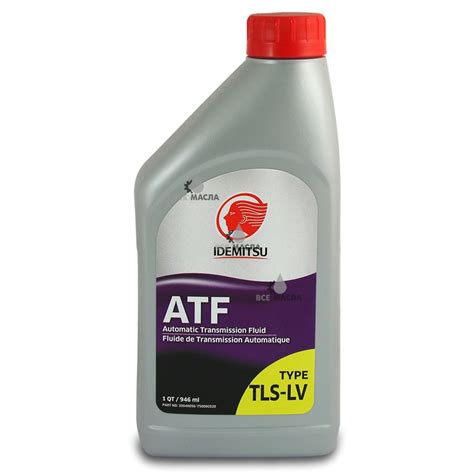 Купить трансмиссионное масло Idemitsu ATF Type TLS-LV в СПб