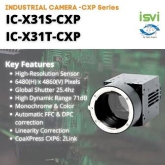 ISVIs CXP Series JM Vistec