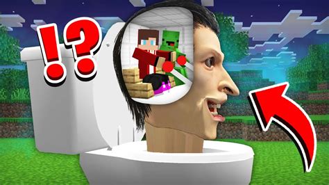 Jj And Mikey Found The Skibidi Toilet Remote Control In Minecraft Youtube