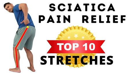 Top 10 Stretches For Sciatica Pain Relief Youtube